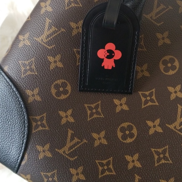 Louis Vuitton Accessories Nwt Black Large Luggage Tag Vivienne